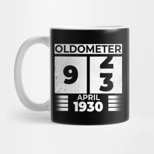 Oldometer 93 Years Old Born In April 1930 Mug